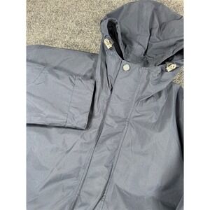 Sunice Gore-Tex Hooded Rain Jacket Parka Waterproof Navy Mens Large